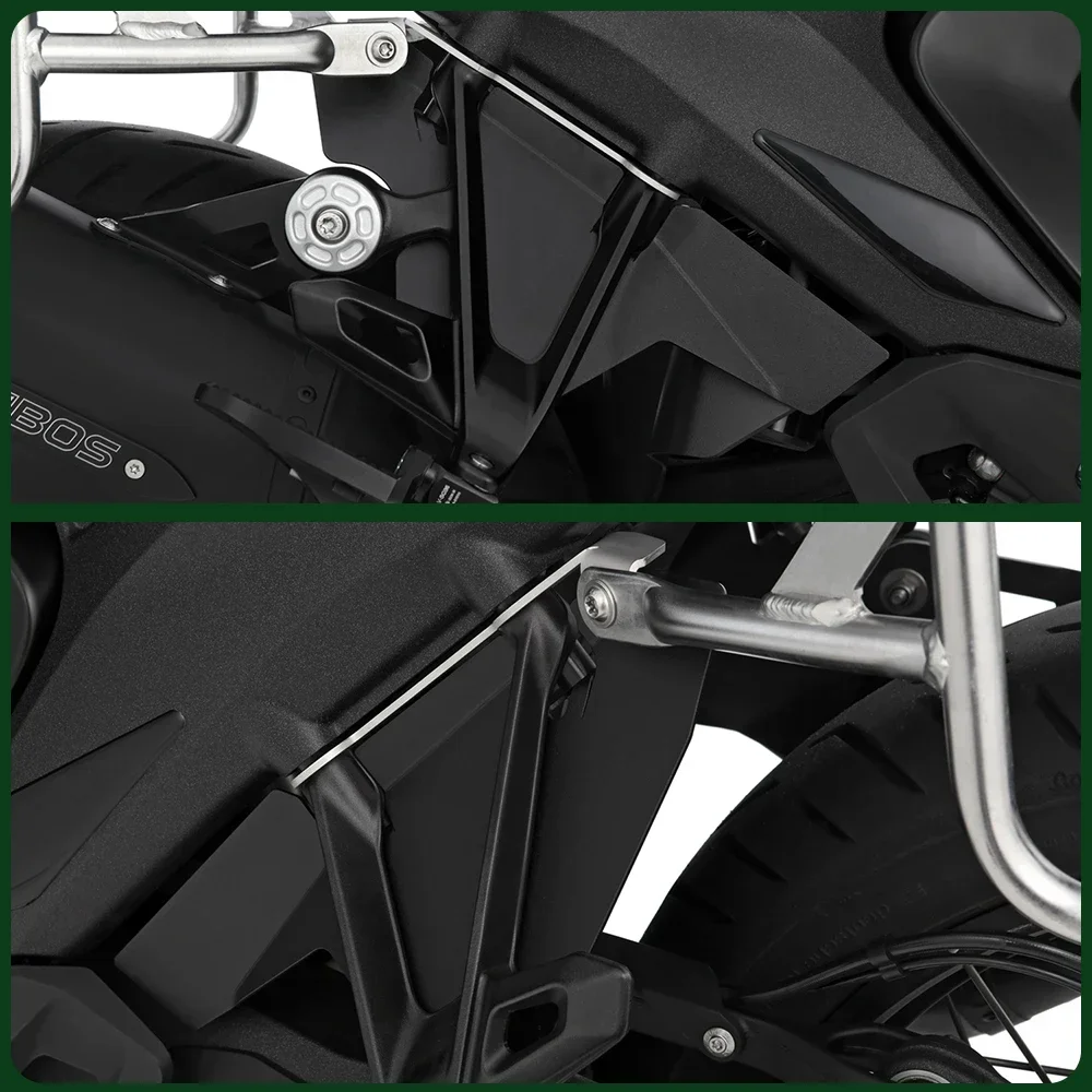 Motorcycle Side Frame Panel Guard Protector passenger splash guard  Black For BMW R 1300 GS Adventure R1300GS R 1300GS r1300gs