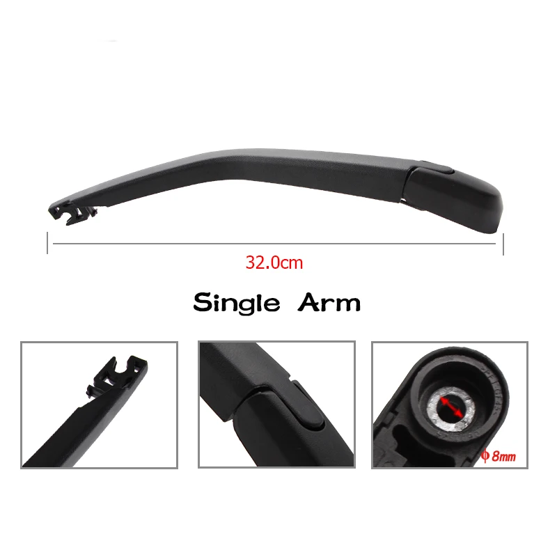 BEMOST Car Rear Windscreen Wiper Arm Blade Rubber For Great Wall Hover M4 305MM Hatchback 2012 2013 2014 2015 2016 2017 2018