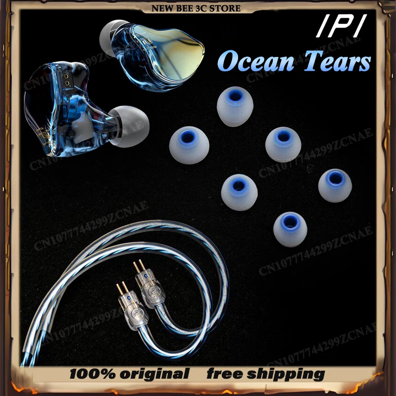 

Игровые наушники IPI Ocean Tears с индивидуальной настройкой, 10-мм динамический гибридный драйвер, 3D-печатная полость, режимы EQ и Esports