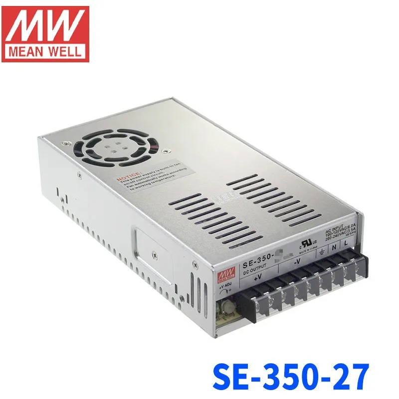 MEAN WELL Taiwan Ming weft switch power supply SE-350-5 5V/60A Single output power supply SE 350 12V 15V 24V 27V 36V 48V