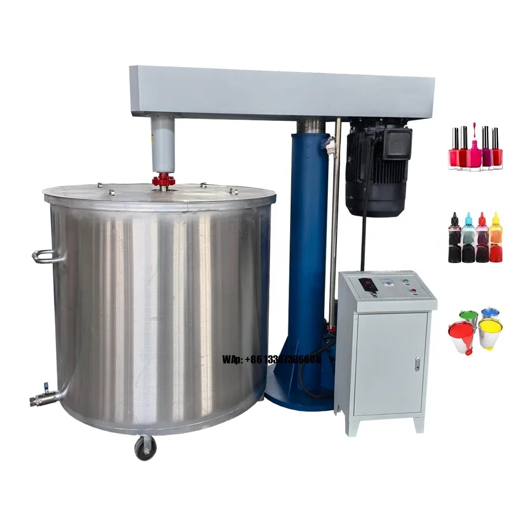Automatic 5 Ton Industrial Electric Paint Mixer With Cylinder and Dispenser Dosing Paste Mixing Machine