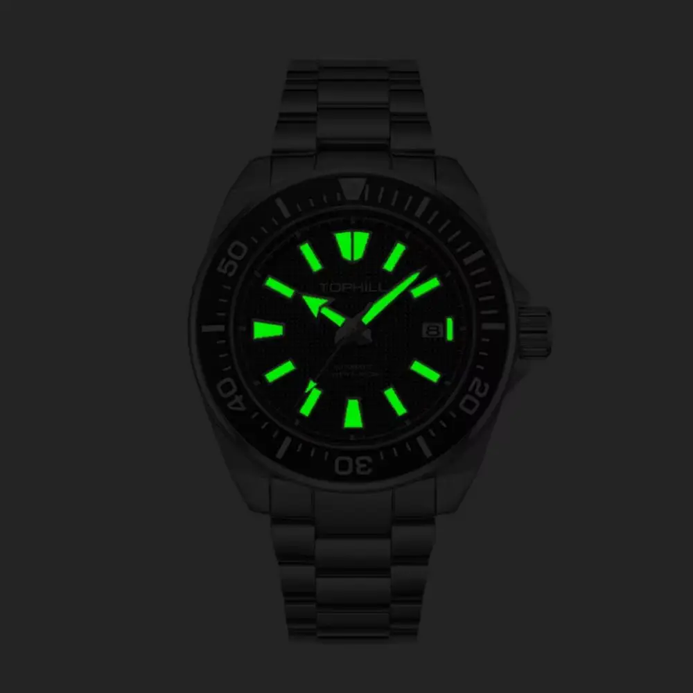 Men's Diving Watch, Sapphire Calendar Waterproof Design