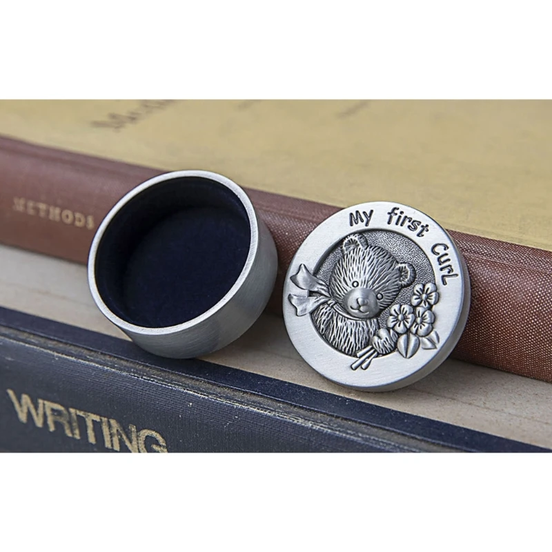 Caixa dentes bebê/caixa ondulação bebê, primeiro dente bebê, caixa lembranças, recipiente ondulação para