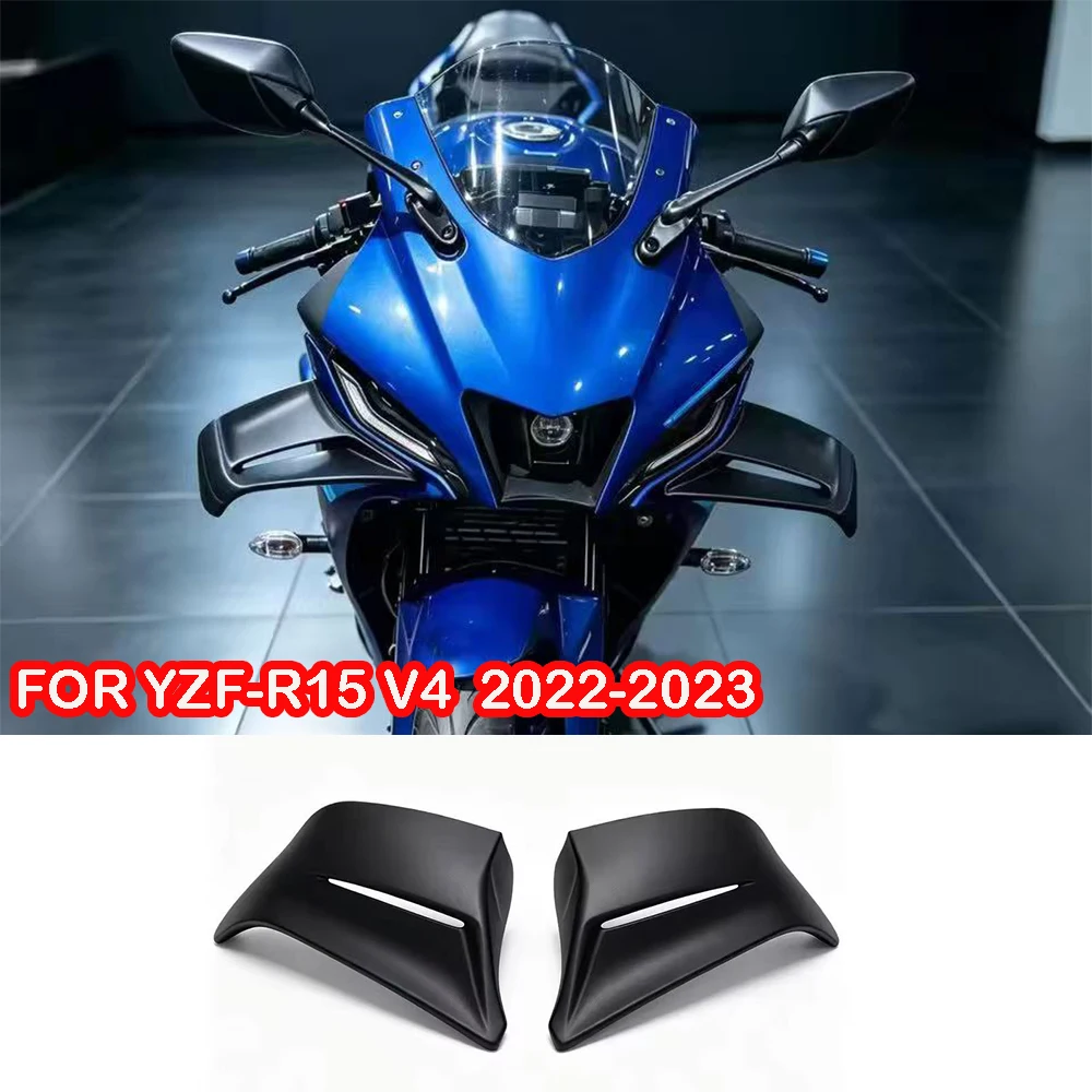 FOR YAMAHA YZF-R15 2022-2023 Motorcycle Accessories Fairing Side R15 Winglet Aerodynamic Wing Deflector Spoiler