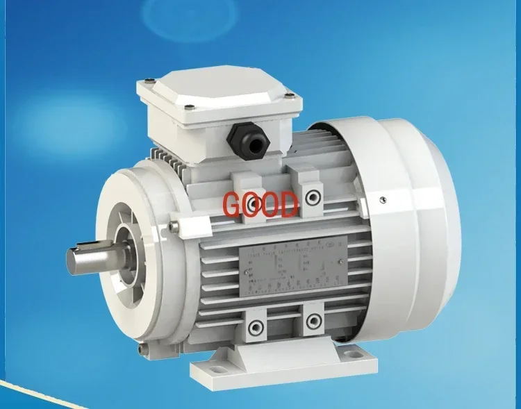 Three-phase asynchronous motor 380v copper wire aluminum shell motor 0.37/0.75/1.1/1.5/2.2/3KW frequency conversion