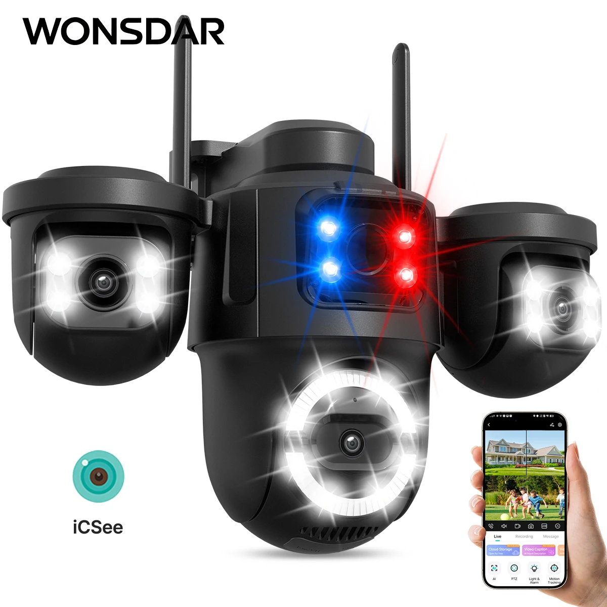 wonsdar-outdoors-wifi-camera-external-security-hd-camera-with-three-lens-three-screens-auto-tracking-two-ways-audio-icsee