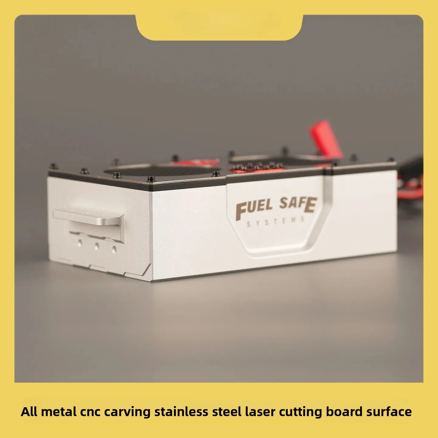 Set audio serbatoio carburante/tappo serbatoio carburante per TWOLF M715 1/8 simulazione metallo RC arrampicata auto TWOLF M715 accessori di aggiornamento