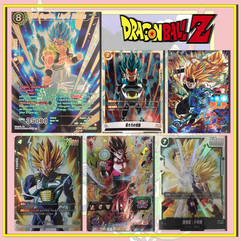 

Bandai Dragon Ball hero US version Gogeta Super three Burdock BT series Collector's cards boy toy Birthday Christmas gifts