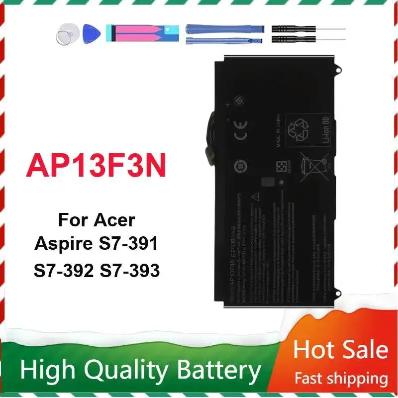 AP13F3N Laptop Battery Robust For Acer Aspire S7-391 S7-392 S7-393 6280mAh Environmentally Friendly