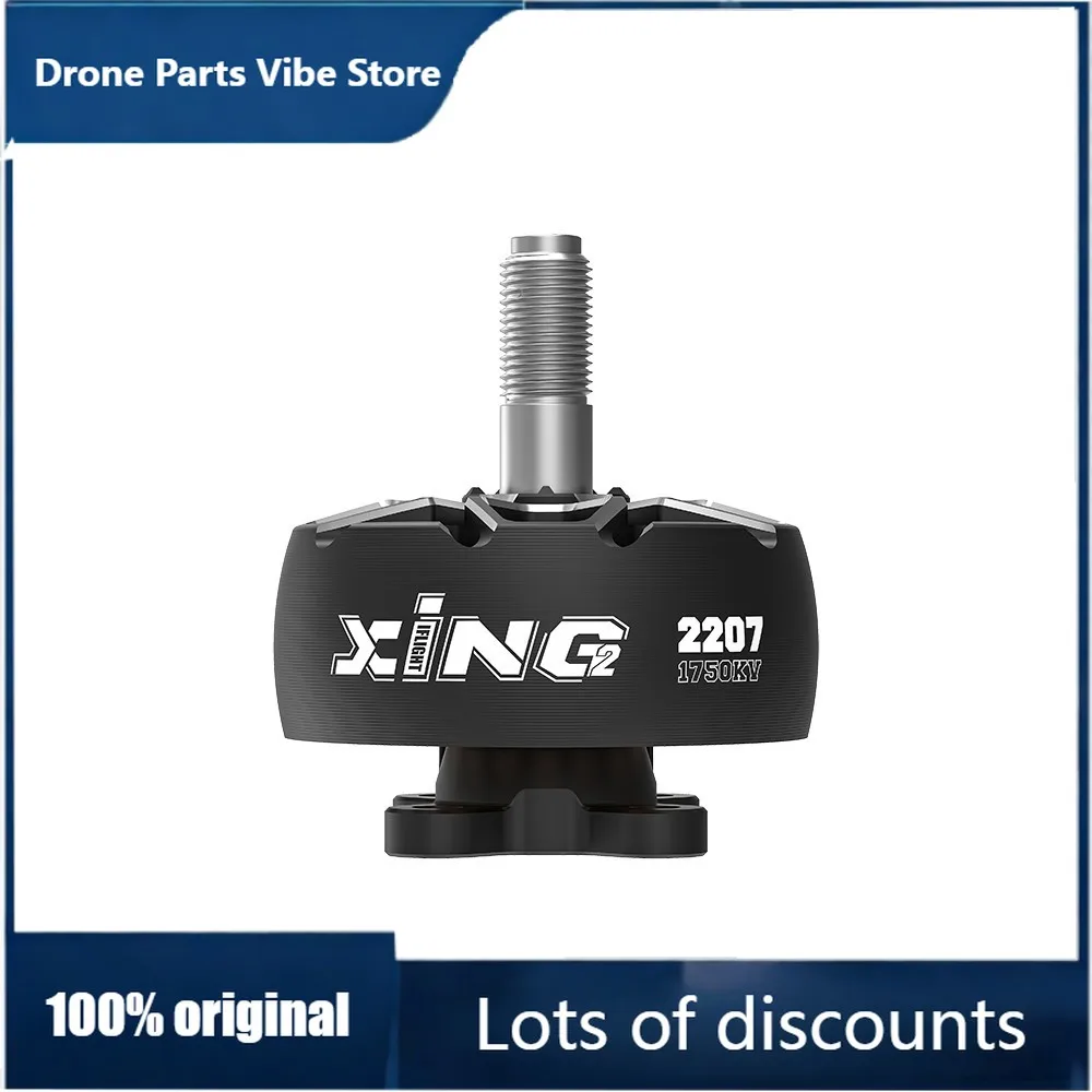 

Мотор FyiFlight XING2 2207 1750 2750KV для FPV-дрона, 16 M3, черный, для радиоуправляемого квадрокоптера