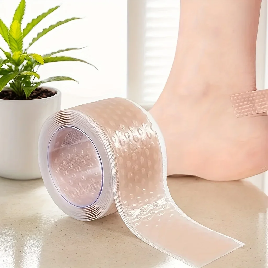 Silicone Gel Blister Bandages - Transparent Heel Protector Tape for Foot, Hand & Toe, Shoe Friction Relief, Blister Prevention image 4