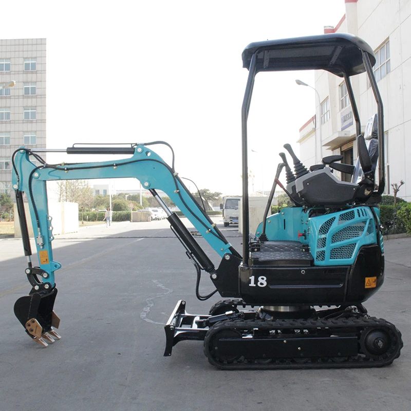 حفارة صغيرة 1.5 2.5 حفار صغير مجنزرة 1 2 حفارة صغيرة للمزرعة الهيدروليكية