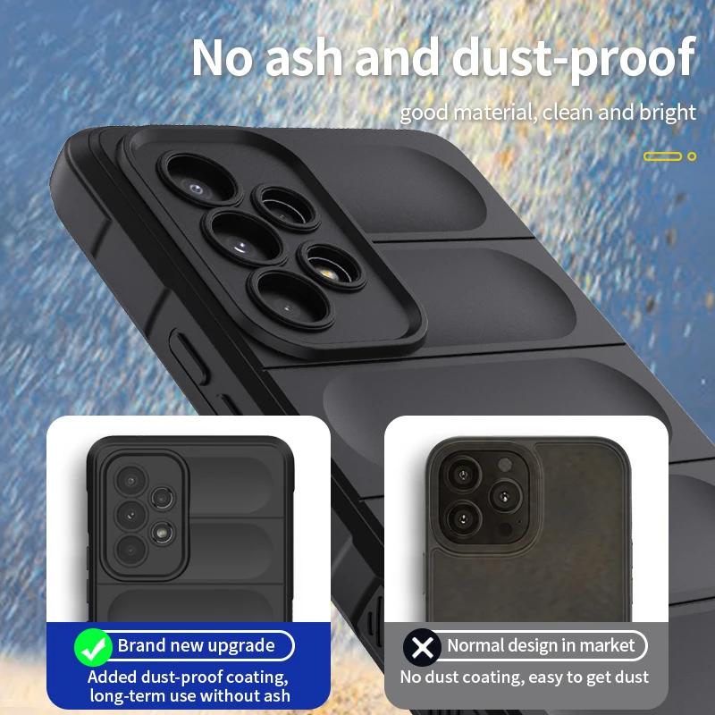 Shockproof Case For Samsung Galaxy A73 5G Case Silicone Full Cover For Samsung A73 5G Case For Samsung A73 A33 A12 A22S A32 M56