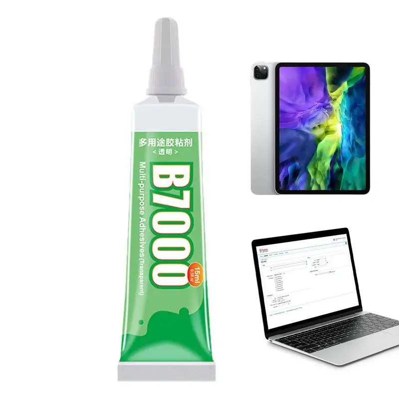 Lem reparasi layar ponsel, Kit peralatan reparasi perekat komputer portabel untuk kulit jam tangan kristal