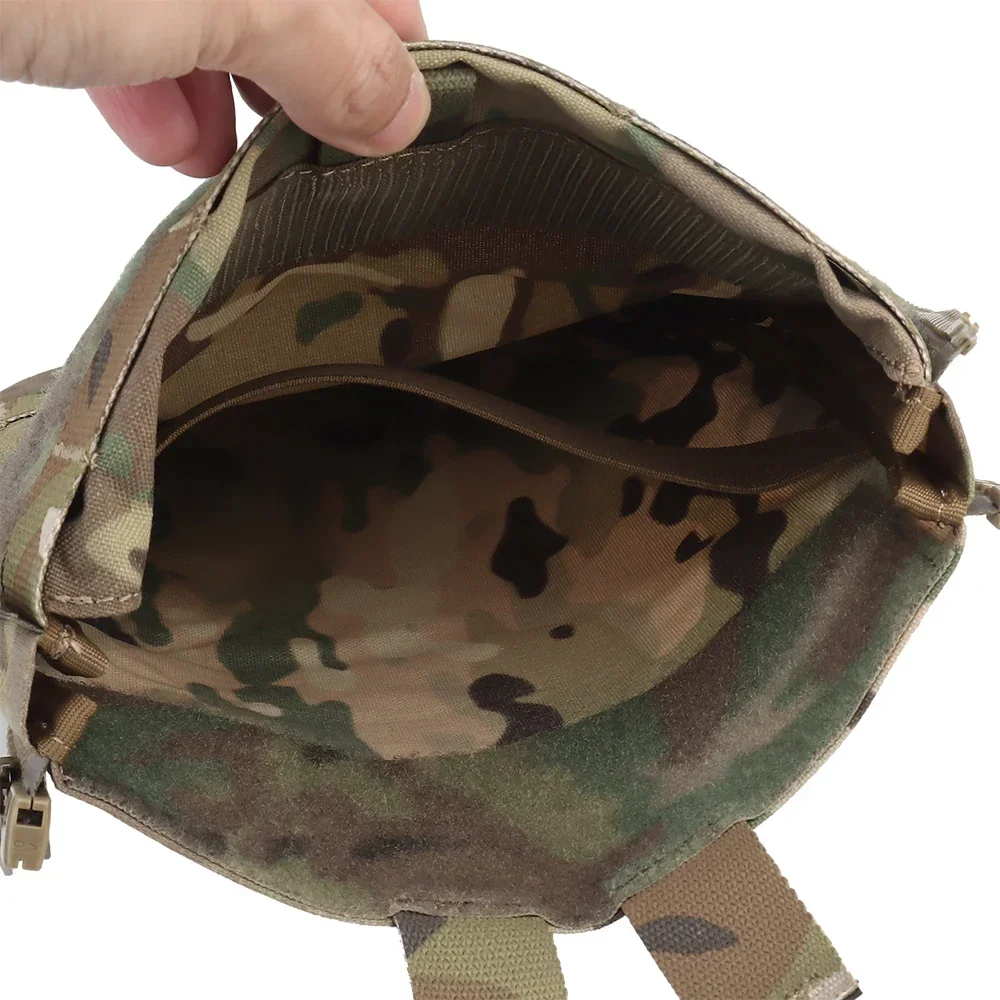FCPC V5 Hunting Vest Back Panel Water Pack Hydration Bladders Water Reservoirs Storage Bag With Side Zipper