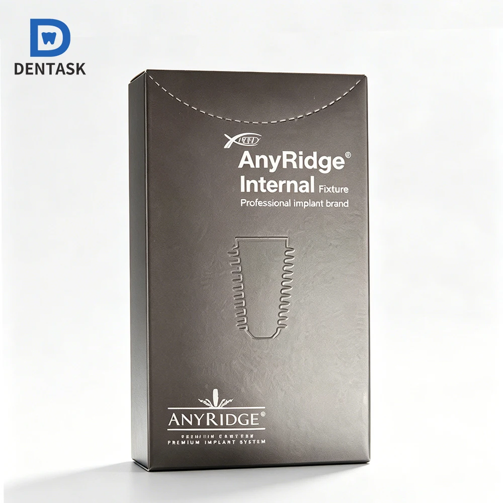 Mega AnyRidge Series XPEED Precision Titanium Internal Connection Threaded Root Cylinder Mechanical Fastener D4.0 L10.0