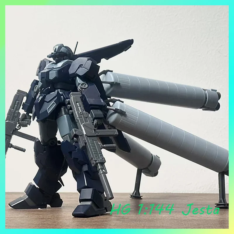 

BAOBAO New Model HG 1/144 J3 Jesta A-Squad Equipment Anime Action Figure Set Children's Toy Available in One Week Pre-order