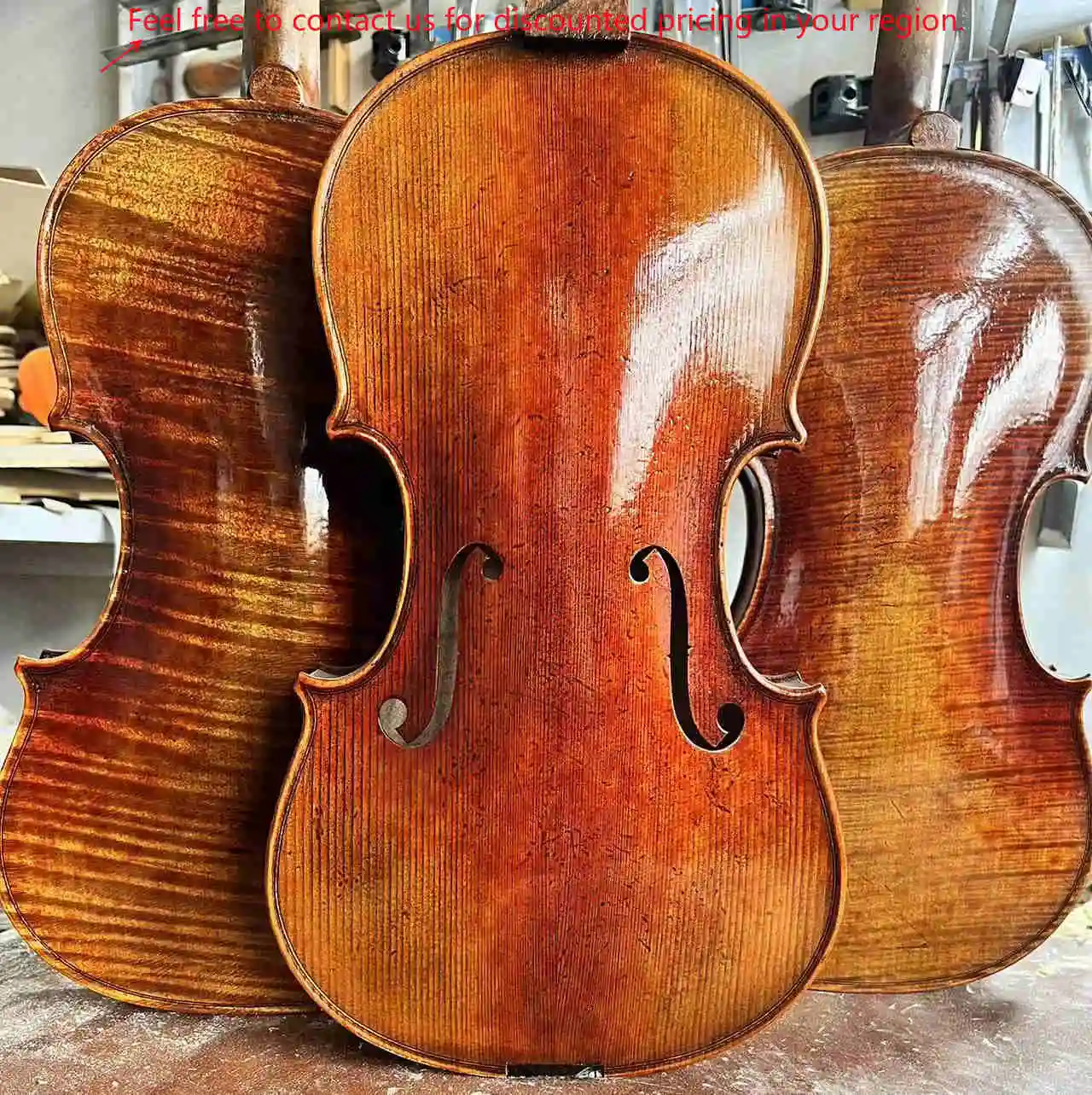 

Tongling European Wood Nice Sound Professional Handmade Antique Violin