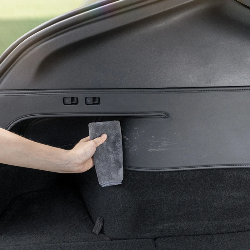 مناسبة لنماذج Tesla Model Y 21-24، وسادات حماية سميكة على جانبي صندوق السيارة تحمي الداخلي بشكل فعال