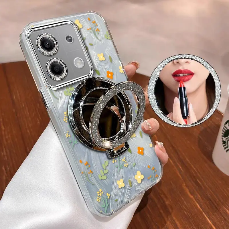 ملاحظة 13 جميل زهرة سوار حامل جراب هاتف ل Xiaomi Redmi ملاحظة 13 13Pro 12 14ProPlus 12R 12Pro 11ProPlus 11EPro غطاء