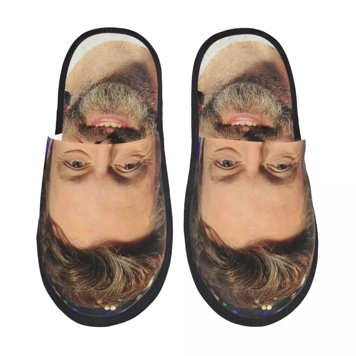 Michael Sheen Winter Cotton Home Slippers Bedroom TV Shows Cozy Memory Foam Slides Anti Slip