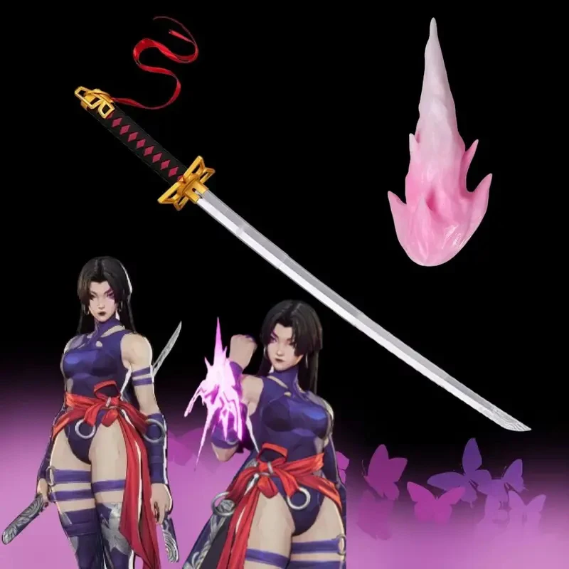 

❤2026★ Rivals Psylocke Cosplay Katana Sword Disguise Props Extendable Sword for Adult Roleplay Costume Accessories Halloween Ca❤