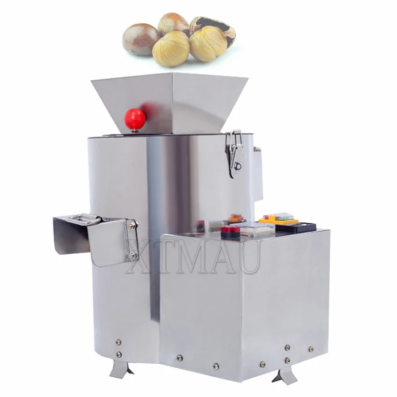 550W 16-Blade Electric Chestnut Peeling Machine Commercial Automatic Chestnut Peeling Machine 220V