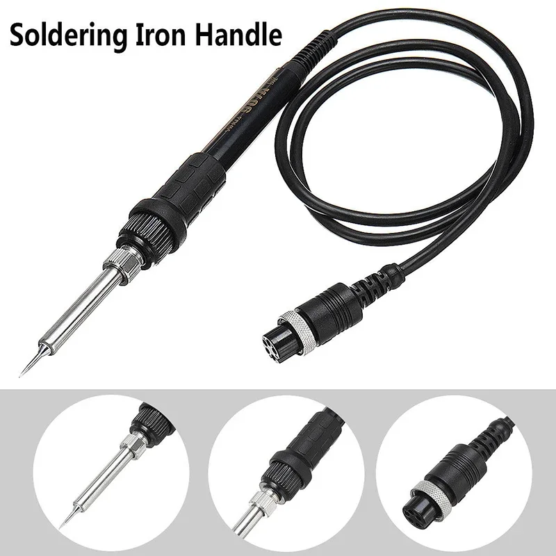 

Soldering Iron Handle Work Station Electric Iron For 936 936A 937D 8786D 852 852D 50W Thermostat Work Solder Station