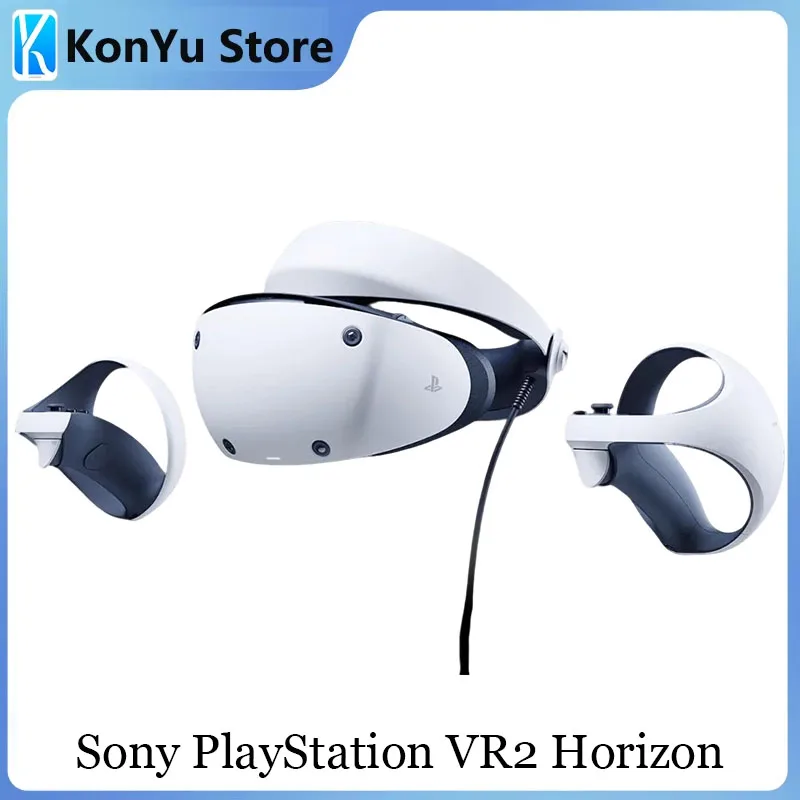 ソニー PlayStation VR2 ホライゾン OLEDディスプレイ 120Hz モーションセンサー VRヘッドセット カメラ搭載 PS5ゲーム対応 ビデオゲーム VRデバイス