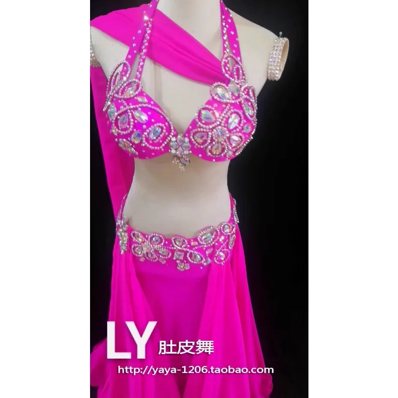 맞춤형 밸리 댄스 의상 팀 유니폼 퍼포먼스 슈트 세트 이동 댄스 드레스 그룹 의류 플러스 사이즈 밸리 댄스웨어