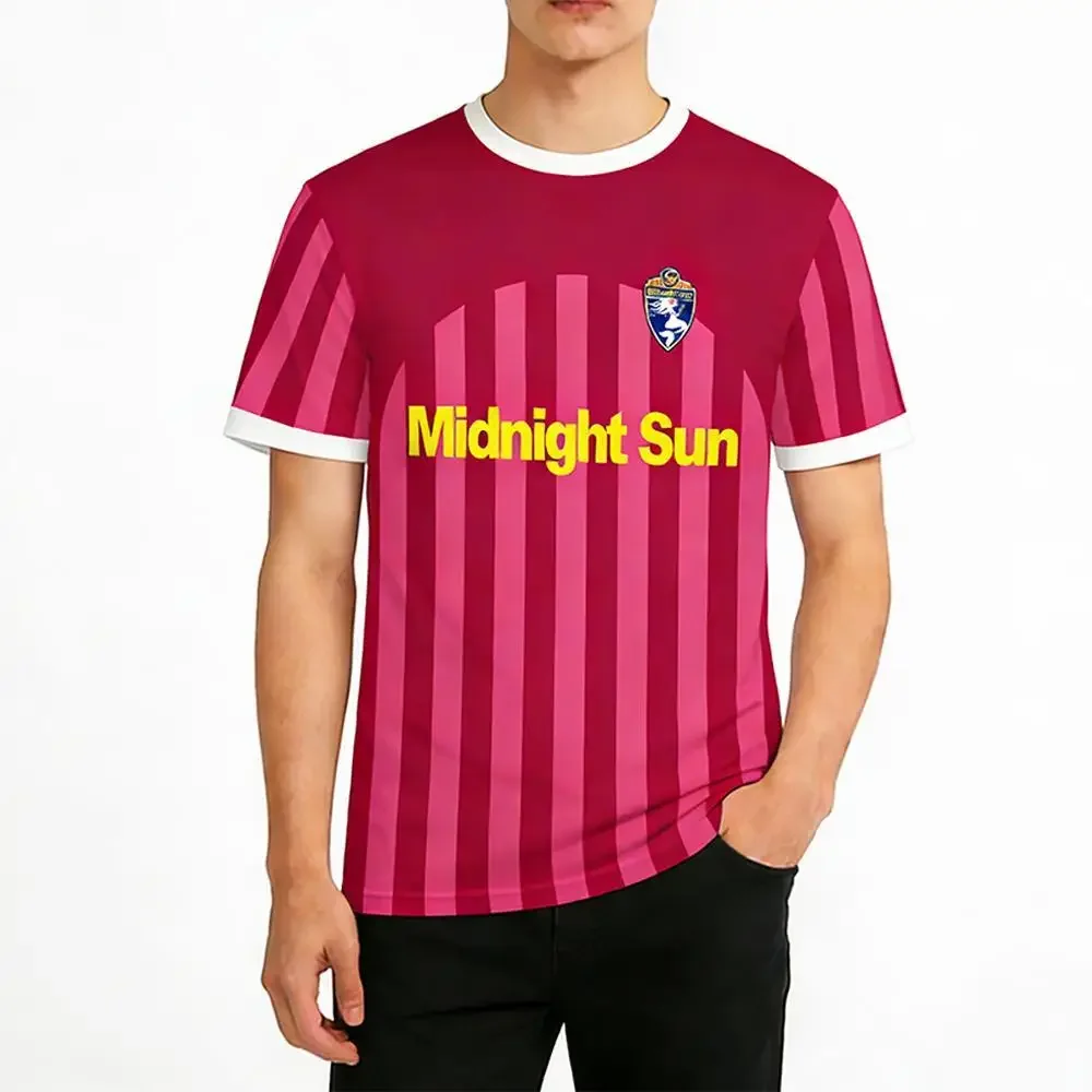 Singer Zara-Larsson Midnight Sun Album Jersey Damen Herren 2026 Neue Streetwear O-Ausschnitt T-Shirt Unisex Fußball T-Shirts Fan-Geschenke – Detail 8
