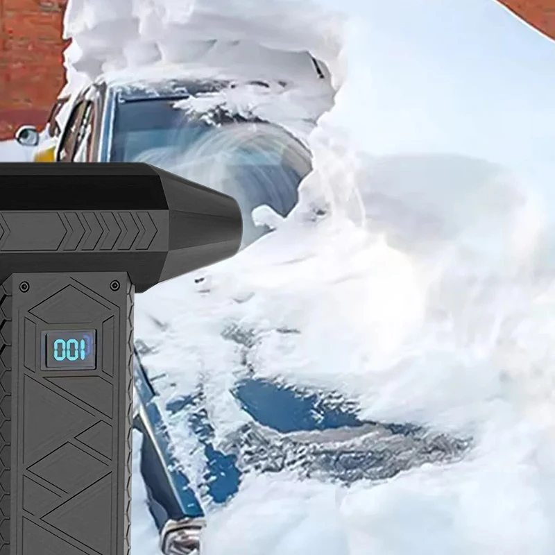 180000RPM Mini Turbo Jet Fan Adjustable Wind Speed Turbo Violent Blower Electric Air Duster Rechargeable with Light Car Cleaning