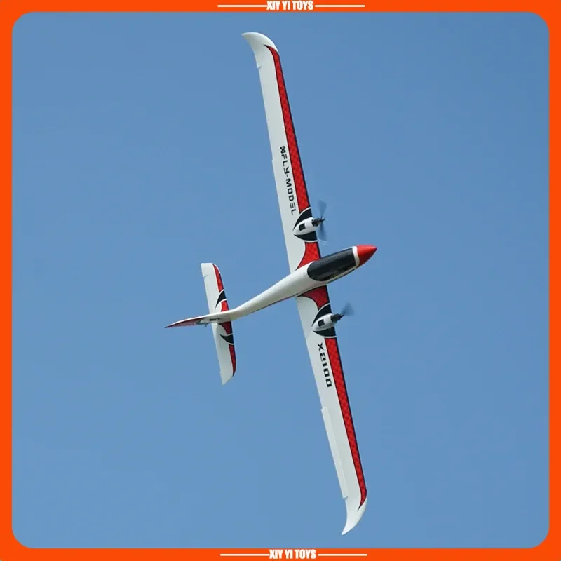 2025 Xfly X2100 hélice avión Pnp doble motor Fpv portador avión Rc planeador juguete para regalo para niños