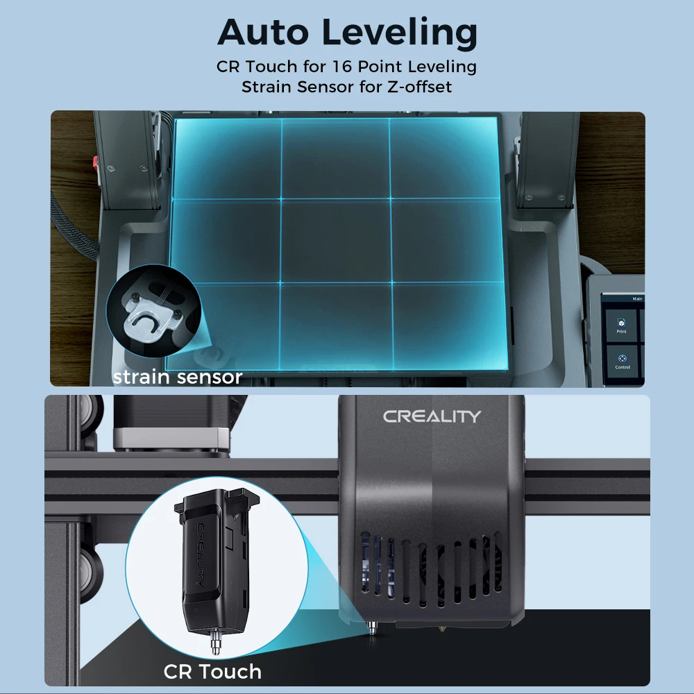 CREALITY Official Ender-3V3 SE Printer 250mm/s CR Touch Auto Leveling FDM 3D Printer Direct Extruder Auto-Load Filament