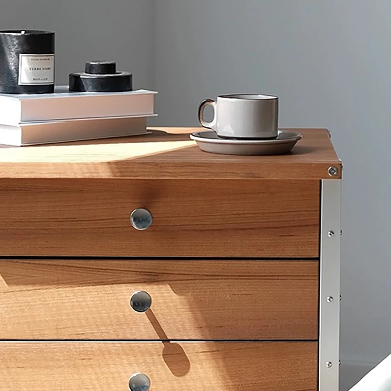 Mid Century Vintage Nightstand Drawer Premium Storage Beauty Nightstand Classic Design Mesa De Cabeceira Bedroom Furniture