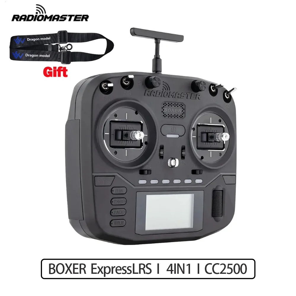 RadioMaster Boxer 2.4G 16ch Hall Gimbals Transmitter Remote Control ELRS 4in1 CC2500 Support EDGETX for RC Drone