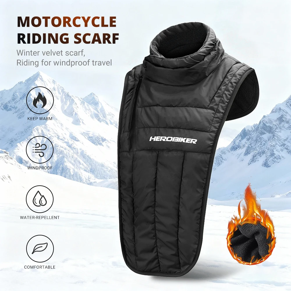

Winter Warm Neck Motorcycle Riding Outdoor Sports Skiing Warm Neck Cover Windproof And Cold Proof Neck And Chest Protection