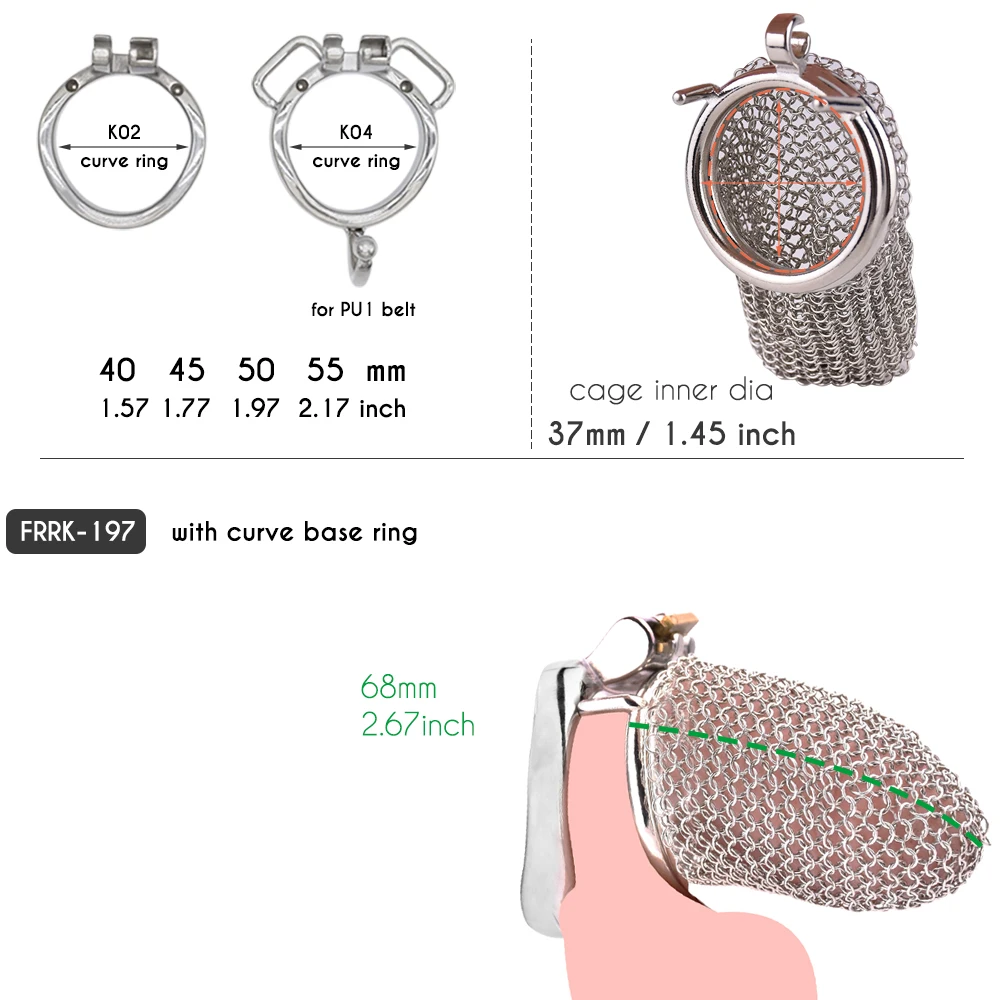 FRRK Mesh Chastity Cage Anti Removal BDSM Male Chastity Device Mens Underpant Erection Denial Cock Lock for the Penis Sex Shop