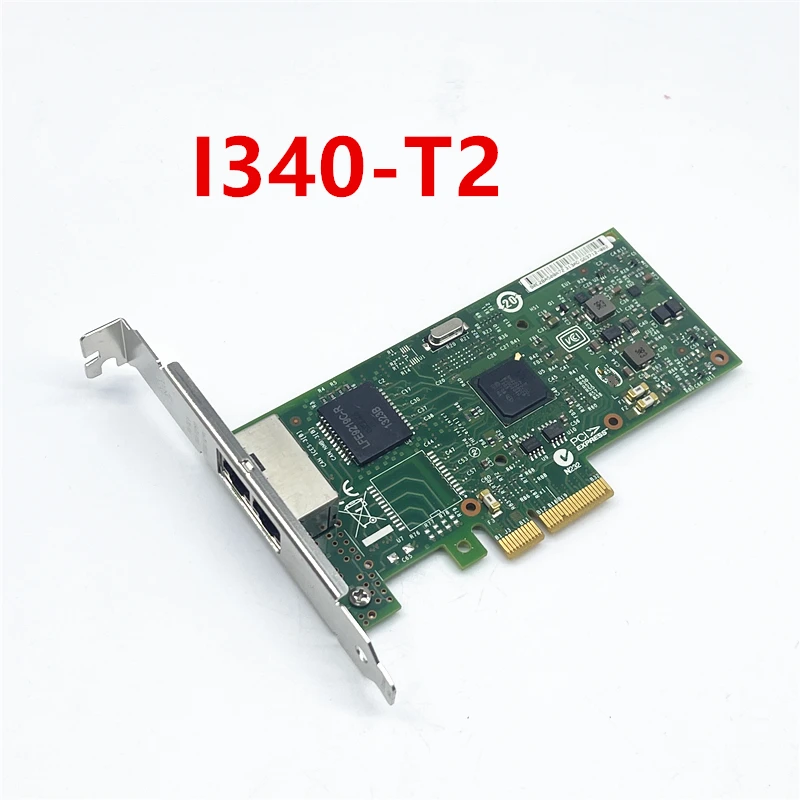 

49Y4232 94Y5166 Оригинальная двухпортовая гигабитная сетевая карта I340-T2 PCI-E 4X 82580EB для серверного компьютера