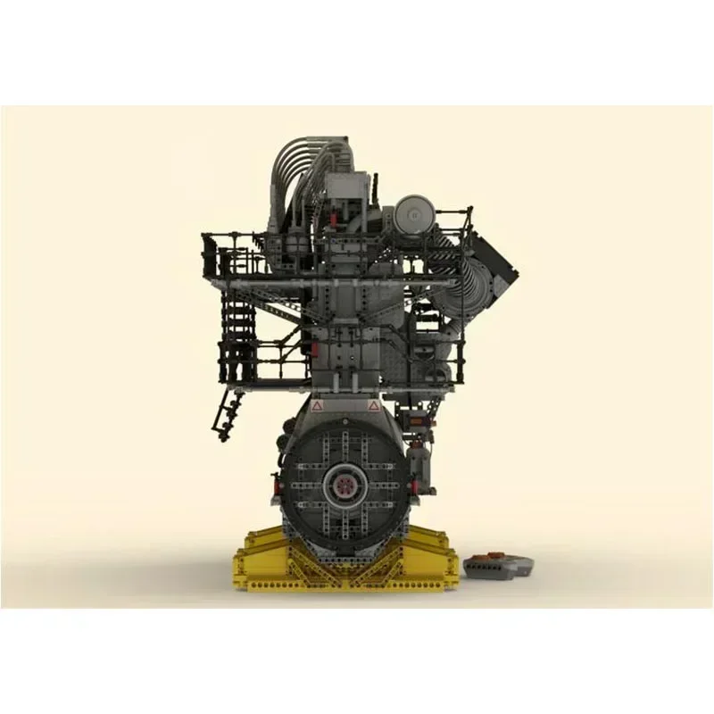 

MOC-141278-ходовая морская дизельная инфракрасная версия, сборка двигателя, лоскутные строительные блоки, модель • 10737 деталей, гигантский двигатель