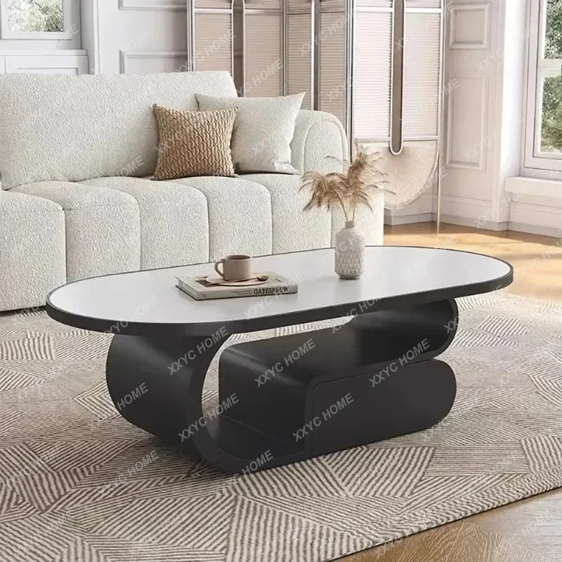 

Luxury Aesthetic Coffee Table Modern Trendy Coffee Table Premium Minimalist Table Basse Salon Home Furniture