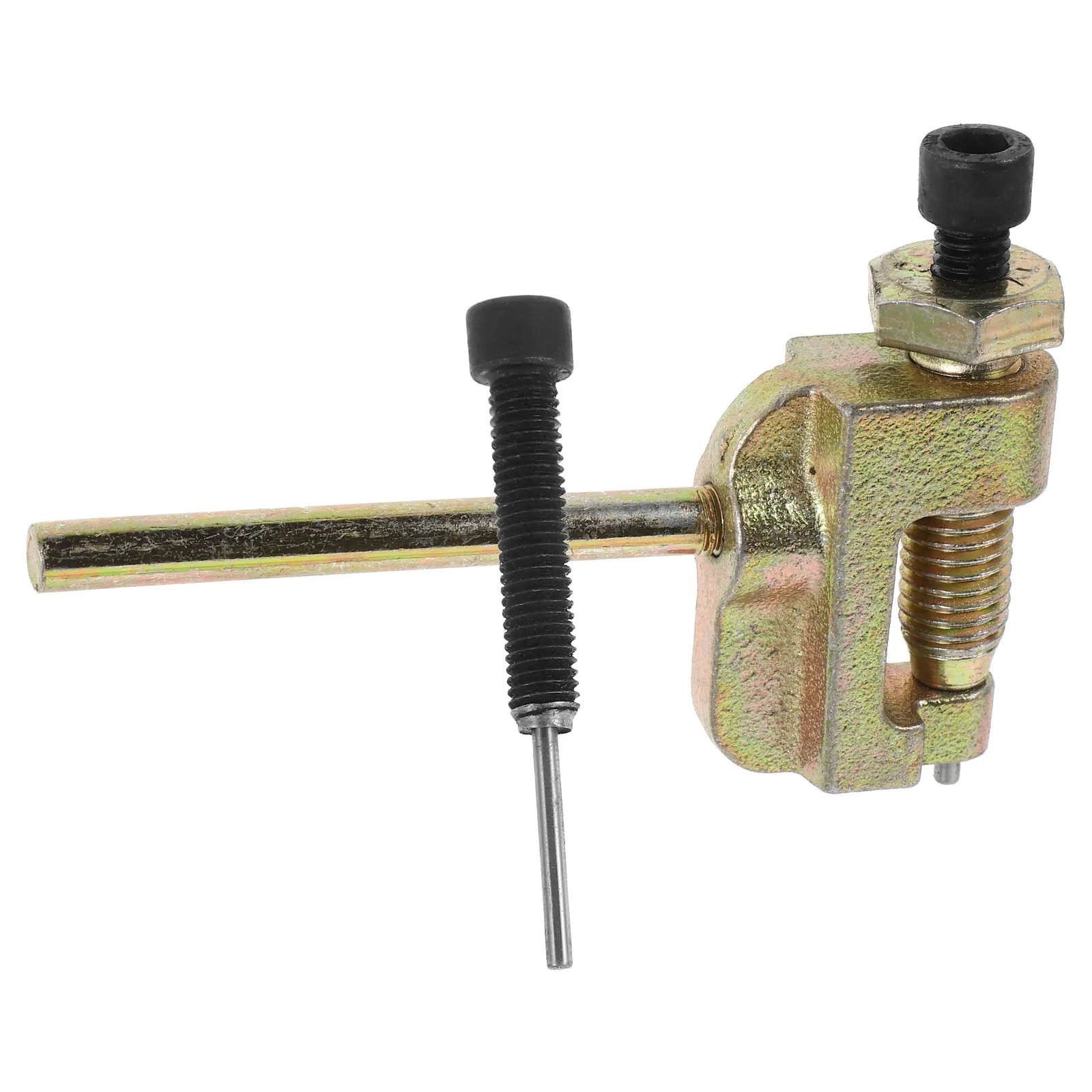 

1 Set Motorcycle Tool Hardened Alloy Steel Bike Chain Breaker Splitter Repair Kit Anti-Skid Design Wear Resistant Sturdy Chain