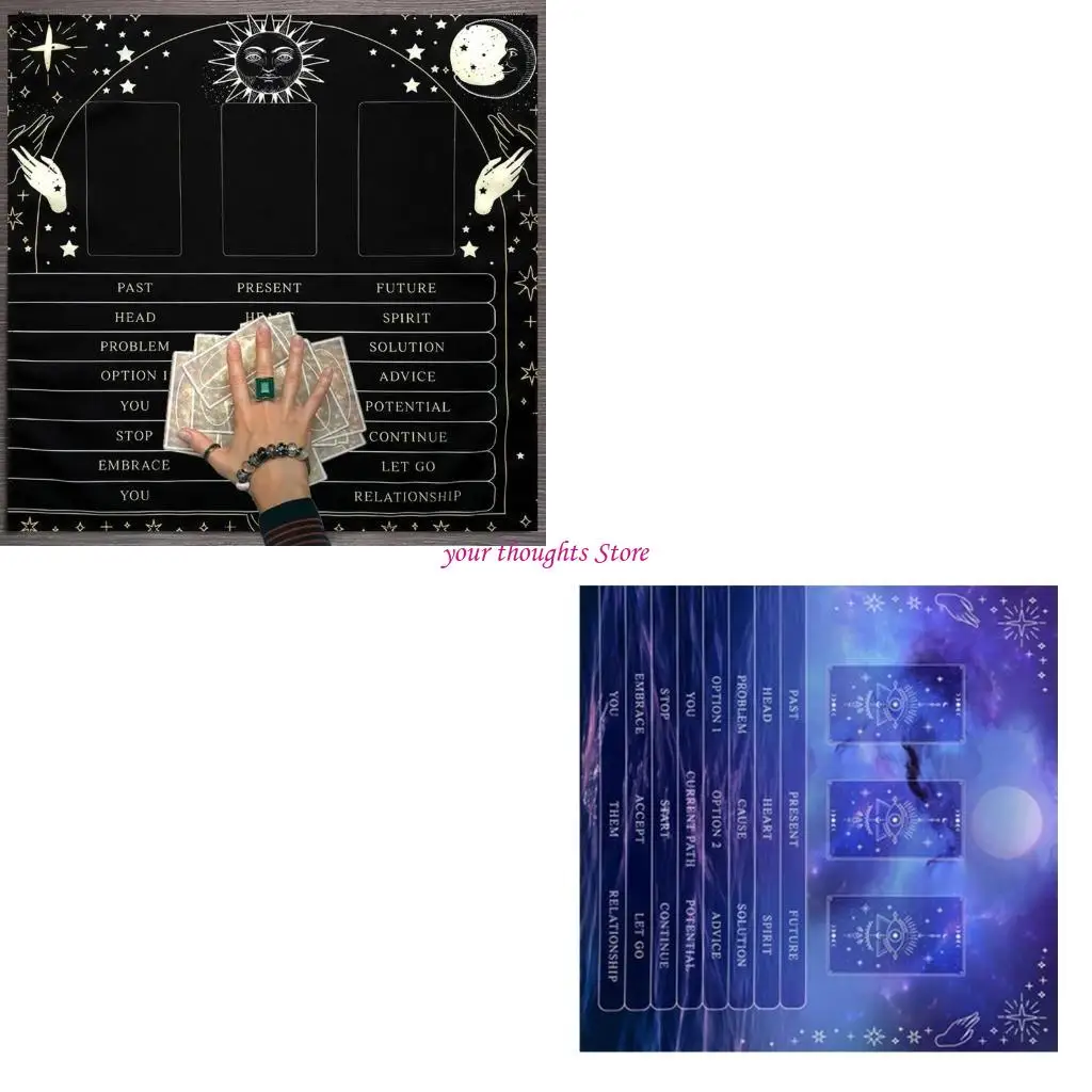 

Таронная скатерть, аточная карта с чтением астрологии