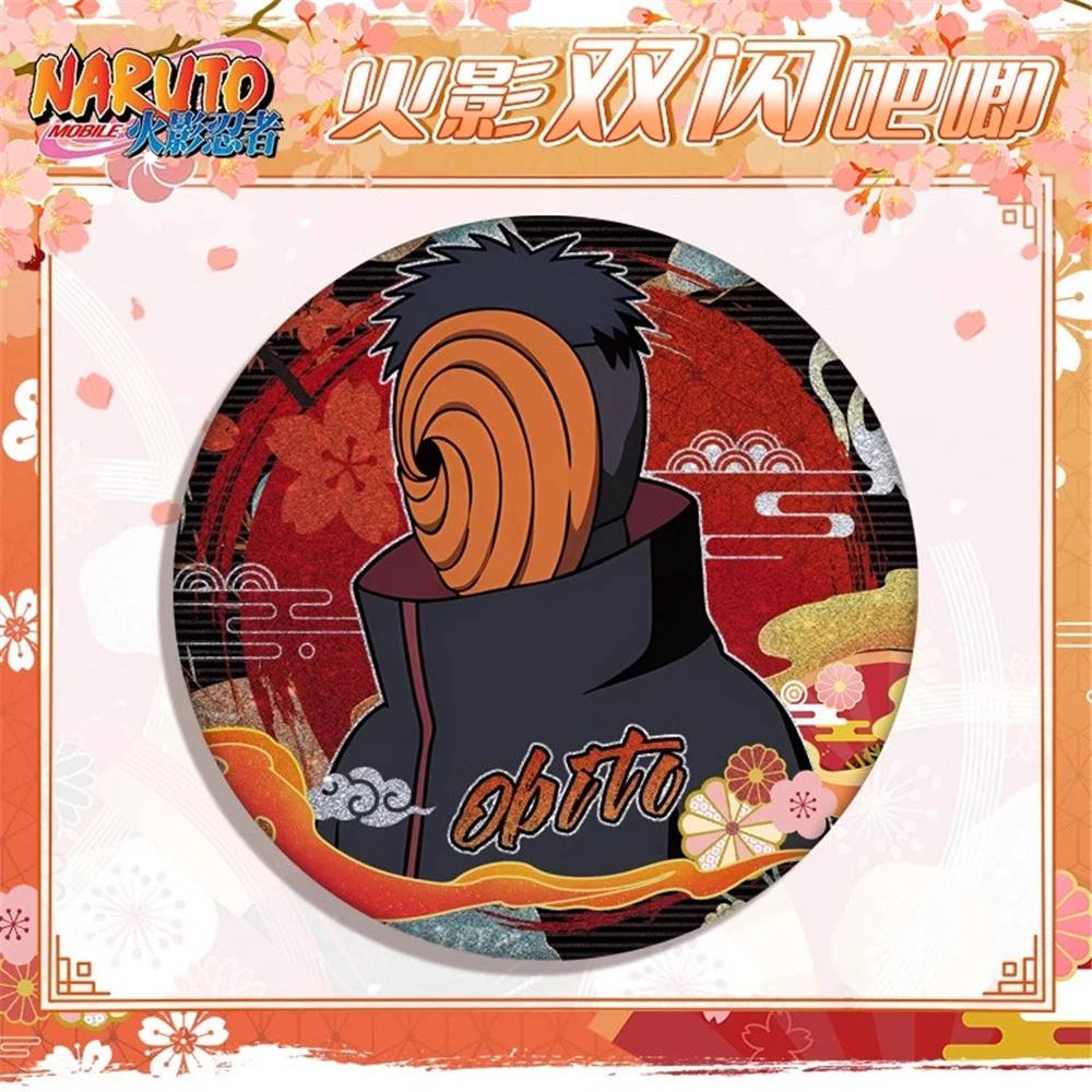 อะนิเมะ Naruto Akatsuki Hidan Deidara Uchiha Itachi Nagato คอสเพลย์เครื่องแต่งกาย Badge Pin SPTE Tinplate เข็มกลัดอุปกรณ์เสริม Prop ของขวัญ