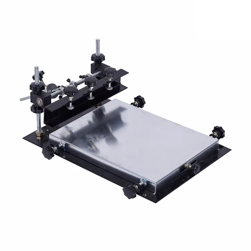 

Silk Screen Printing Table, Manual Hot Stamping Table Solder Silk Screen Printing Machine, Manual Universal Fine-Tuning Printer