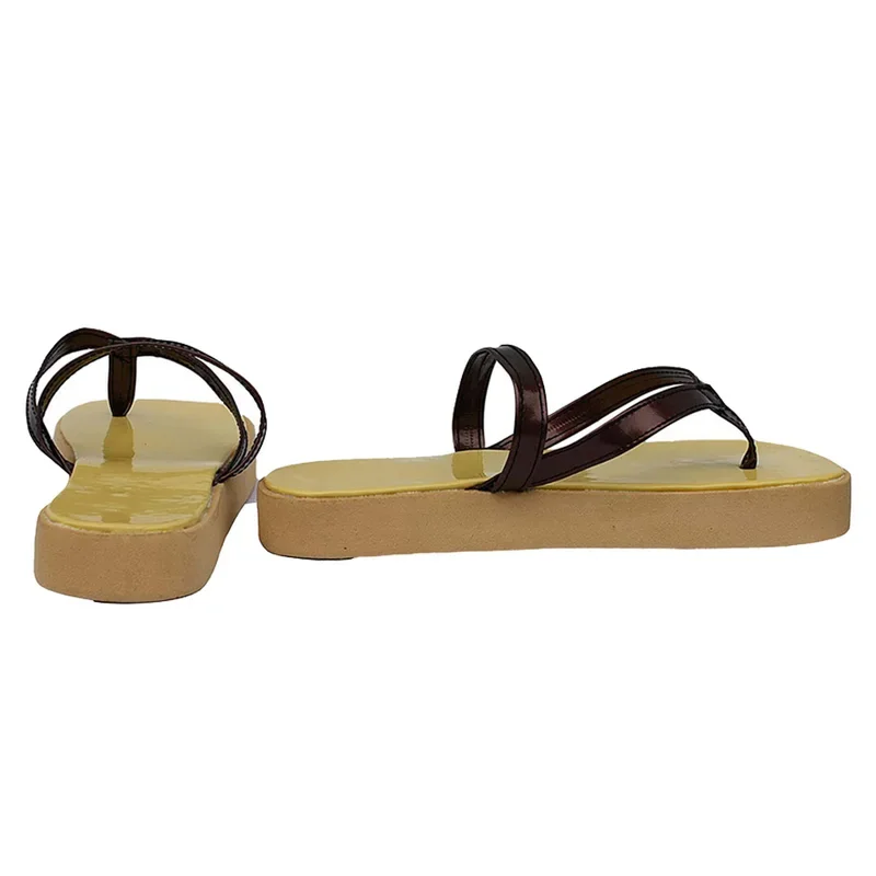 Rufy Cosplay Fantasy Scarpe Pantofole Anime Piate Travestimento Coisme Accessori Uomini adulti Gioco di ruolo Fantasia Calzature Uomini Puntelli