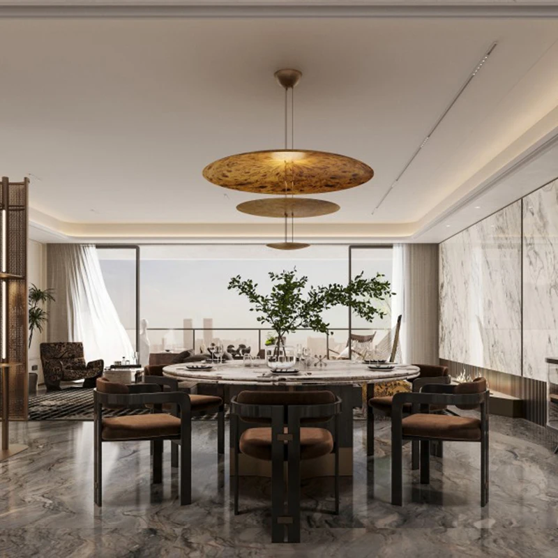 

High-End Villa Customization Light Living Room Dining Apartment Whole House Design Exclusive Customized Cabinets Hotels