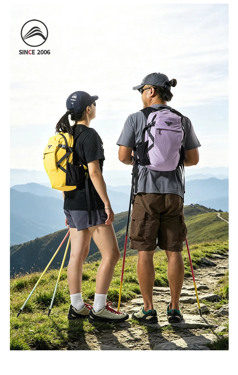 BISINNA Camping-Rucksack 20L Ultraleichter Wasserdichter Wanderrucksack für Männer und Frauen Outdoor Radfahren Reisen Klettern Tasche – Detail 17