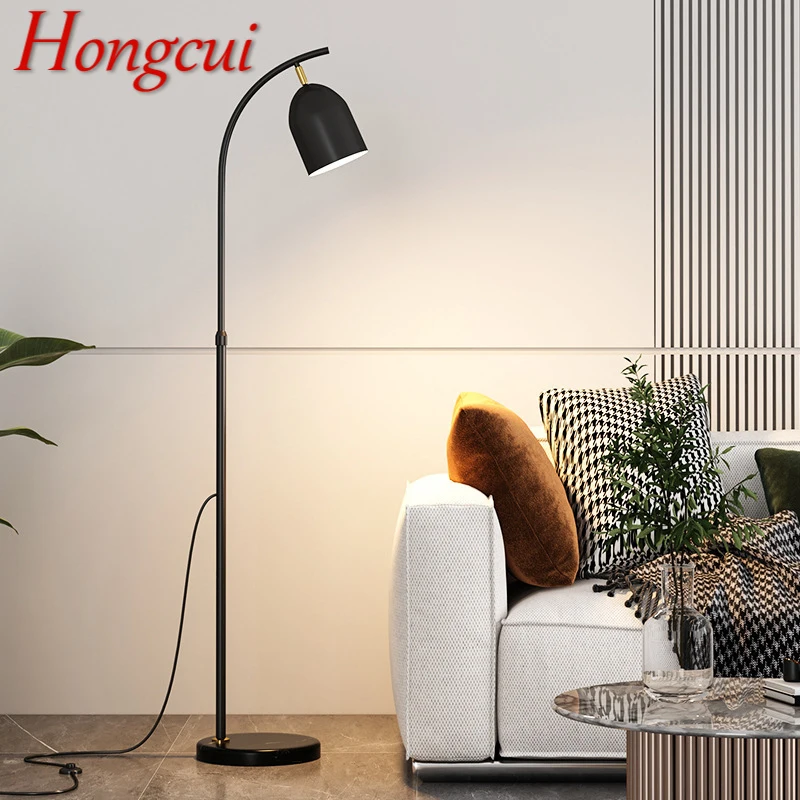 

Hongcui Nordic Floor Lamp Modern Simple Family Iiving Room Bedroom Creativity LED Decorative Standing Lightanding Light