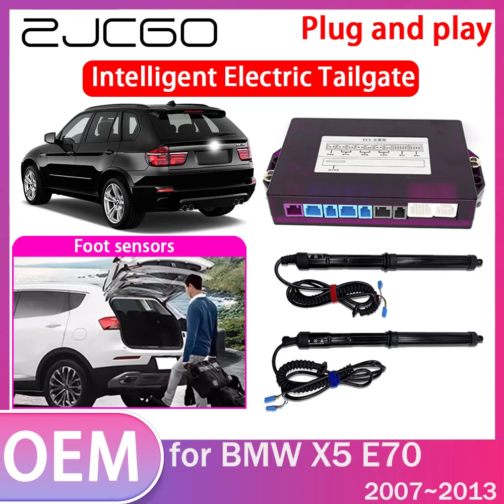 

ZJCGO Electric Tailgate Lift Drive Trunk Opening Tail Gate Lift Soft Close Car Door for BMW X5 E70 2007~2013